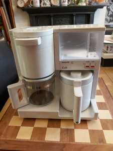 VINTAGE 1980s Coffee Maker Phillips Cafe Lait HD5746 Design Award Winner 1988