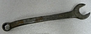 Llave combinada vintage Ford Script círculo M 2 - 6 pt 5/8" extremo abierto 1" - Imagen 1 de 8