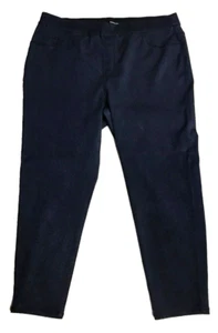 Relativity Pull On Pants 3X Short Blue Stretch 42W x 27L - Picture 1 of 11