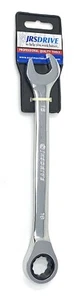 Llave de combinación de trinquete JRSDRIVE 1 pieza métrica 18 mm CRV acabado de espejo cromado - Imagen 1 de 5