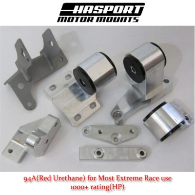 Kit de montagem Hasport para trocas de motor da série H no 88-91 Honda Civic/ CRX, 94A - Imagem 1 de 2