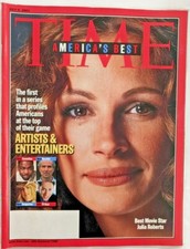 Time Magazine July 9, 2001- America's Best- Artist's & Entertainers-M278