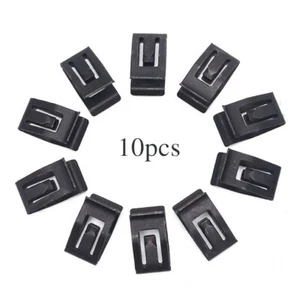 High Quality Car Front Console Dash Trim Metal Retainer Clips Set of 10 - Picture 1 of 9