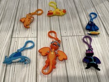 American Heart Association Kids Challenge Hero Monsters & Dragons KeyChains Lot