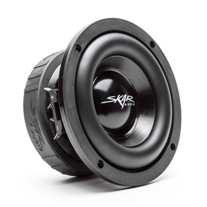 NEW SKAR AUDIO EVL-65 D4 6.5" DUAL 4 OHM 400W MAX POWER SUBWOOFER