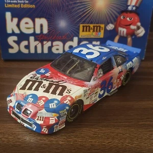 Ken Schrader Autograph 2000 36 M&Ms same great chocolate better name diecast - Picture 1 of 10