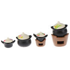 1:12 Dollhouse Miniature Carbon Stove Soup Pot Model Kitchen Cookin'$g G❤D