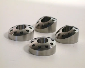 MOTOCORSE TITANIUM FRAME PLUGS FOR MV AGUSTA DRAGSTER 800 RR 2018-2021 - Picture 1 of 6
