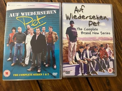 Auf Wiedersehen, Pet - Complete Series 1-3 Uncut (DVD, 2008) 10-Disc Box Set - Image 1 of 4