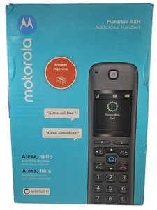Motorola MOTO-AXH Alexa Integrated Additional Handset Cordless Phone - Zdjęcie 1 z 6