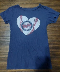 Minnesota Twins Girls T-shirt Size 6x - Picture 1 of 4