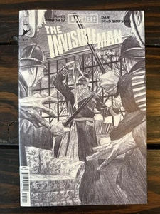 Image Comic Book Universal Monsters Invisible Man #1 2025 1:75 Alex Ross Variant - Picture 1 of 12