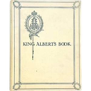 King Albert's Book: Daily Telegraph, 1914 Tribute to the Belgian King and People - Picture 1 of 8