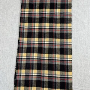 Joan Rivers Classic Collection Tartan Plaid Decke Schal weich Fransen kuschelig camel - Bild 1 von 9