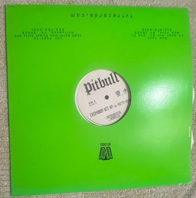 PITBILL / PRETTY RICKY "EVERYBODY GET UP" 2005 VINYL 12" SINGLE Record Foto 1 de 4