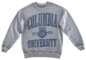trdmrk Columbia University New York City Grau Blau Oversized Sweatshirt Damen XS - Bild 1 von 4
