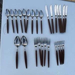Set posate 27 pezzi Ecko Eterna American Tempo metà secolo - Foto 1 di 10