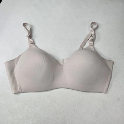Warners Women Bra 38D Light Beige T Shirt Wireless Strap Adjustable - Image 1 of 4
