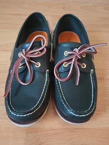 Timberland Mens Classic 2-Eye Boat Shoe Color Blue Men's Size 9 - Picture 1 of 6