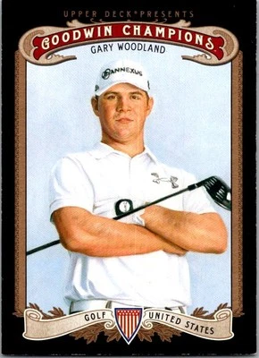 2012 Upper Deck Goodwin Champions #2 Gary Woodland - Image 1 of 2