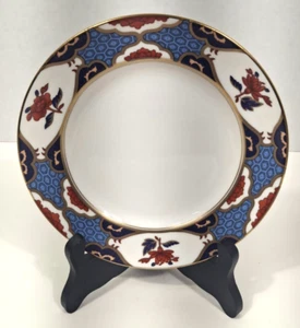 SPODE Shima 6.5" Bread and Butter Plate Y8540-L Blue Reddish Excellent - Picture 1 of 4