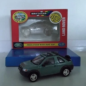 Land Rover Freelander with Soft Top Echelle: 1/32eme Vert Britains Ref 09484 - Foto 1 di 1