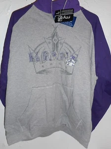 LA Kings NHL Men's Classic Full Zip Sweatshirt with front pockets Size Large NEW - Picture 1 of 2