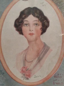 Carolina Sunshine Sheet Music Artwork By Albert W Barbelle COVER ONLY - Picture 1 of 2