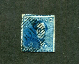 Belgium #2 Fine-Very Fine Used. Cat 57.50 - Picture 1 of 2