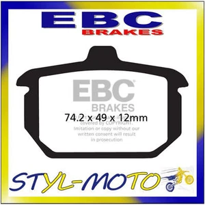 FA078 ORGANIC PADS POST EBC HARLEY DAVIDSON FXR 1340 SUPER GLIDE 1986-1987 - Picture 1 of 1