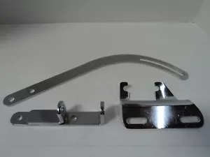 Small Block Chevy Chrome SWP Alternator Bracket SBC 283 327 350 Short Water Pump - Picture 1 of 7