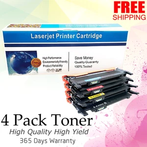 4x Color CLT-K406S Toner Compatible for Samsung CLP-365W CLX-3305FW Xpress C410W - Picture 1 of 6