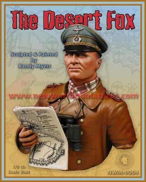 Rare Desert Fox by New Word miniatures 1/9th Resin Kit,  - Image 1 of 1