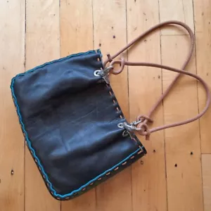 Exklusive Wendetasche von Uwe van Afferden - Leder/Filz - Bild 1 von 7