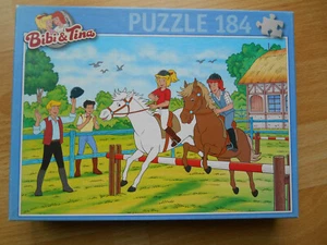 Bibi und Tina Puzzle - Springreiten - 184 Teile - Bild 1 von 3