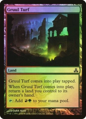 Guildpact  MTG  Foil  Gruul Turf   Magic - Image 1 of 2