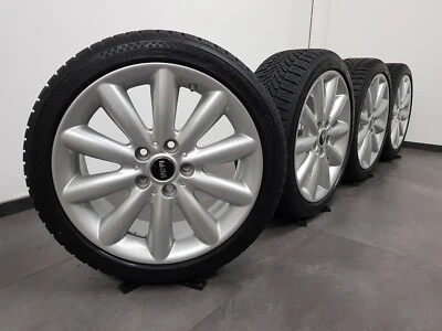 Mini 17 Zoll Felgen F55 F56 F57 Winterräder Winterreifen 499 Reifen +7mm DOT20 - Bild 1 von 4