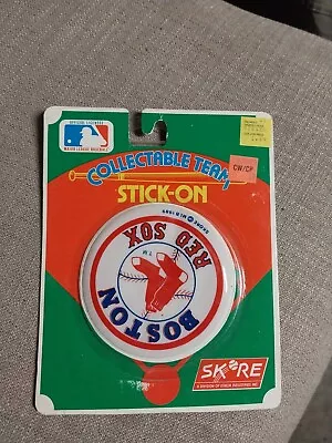 BOSTON RED SOX Baseball Club 1989 Vinyl Stick-On  - Image 1 of 2