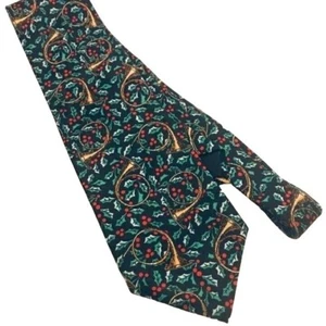 #1578 SURREY VINTAGE CHRISTMAS NECKTIE 56X4 - Picture 1 of 7