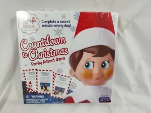 Elf On The Shelf Countdown To Christmas Family Advent Game - Buffalo Games - NEW - Imagen 1 de 2