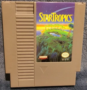 Startropics (Nintendo NES, 1990) - Nur Kassette - Original und getestet! - Bild 1 von 4