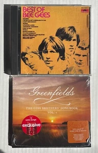 BARRY GIBB Greenfields The Gibb Brothers' Songbook +2 Bonus & BEST OF BEE GEES - Picture 1 of 4
