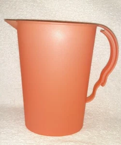 Tupperware 3333 transparenter orange Krug 83/4 Tassen Impressionen OHNE DECKEL - Bild 1 von 8