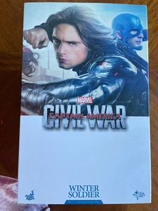 Hot Toys 1/6 MMS351 Captain America Civil War Winter Soldier Bucky Barnes Figure - Picture 1 of 8