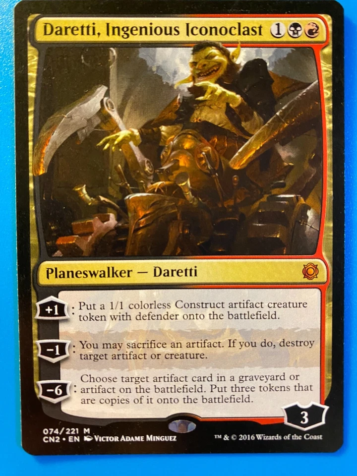 MTG 1x Daretti, Ingenious Iconoclast Conspiracy Take Magic the Gathering x1 NM - Image 1 of 1