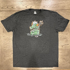 Norfolk Tides MiLB Baseball Marvel's Diamond of the Defenders Dark Grey Tee 2XL