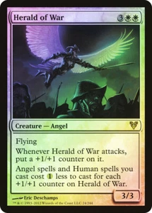 MTG FOIL Herald of War - Avacyn restaurado #24 - Imagen 1 de 1
