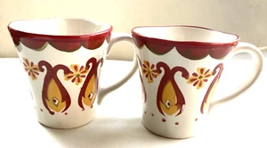 Tabletops Gallery "PUERTO RICO" -12 oz ea-LOT of 2 Mugs-Fast Shipping! - Picture 1 of 3