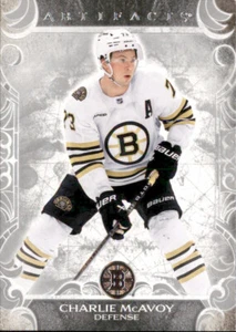 Artefactos de cubierta superior de hockey Boston Bruins 2024-25 - Charlie McAvoy #53 - Imagen 1 de 2