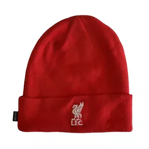 NIKE LIVERPOOL 2020/2021 DRY BEANIE RED ONE SIZE - Picture 1 of 6